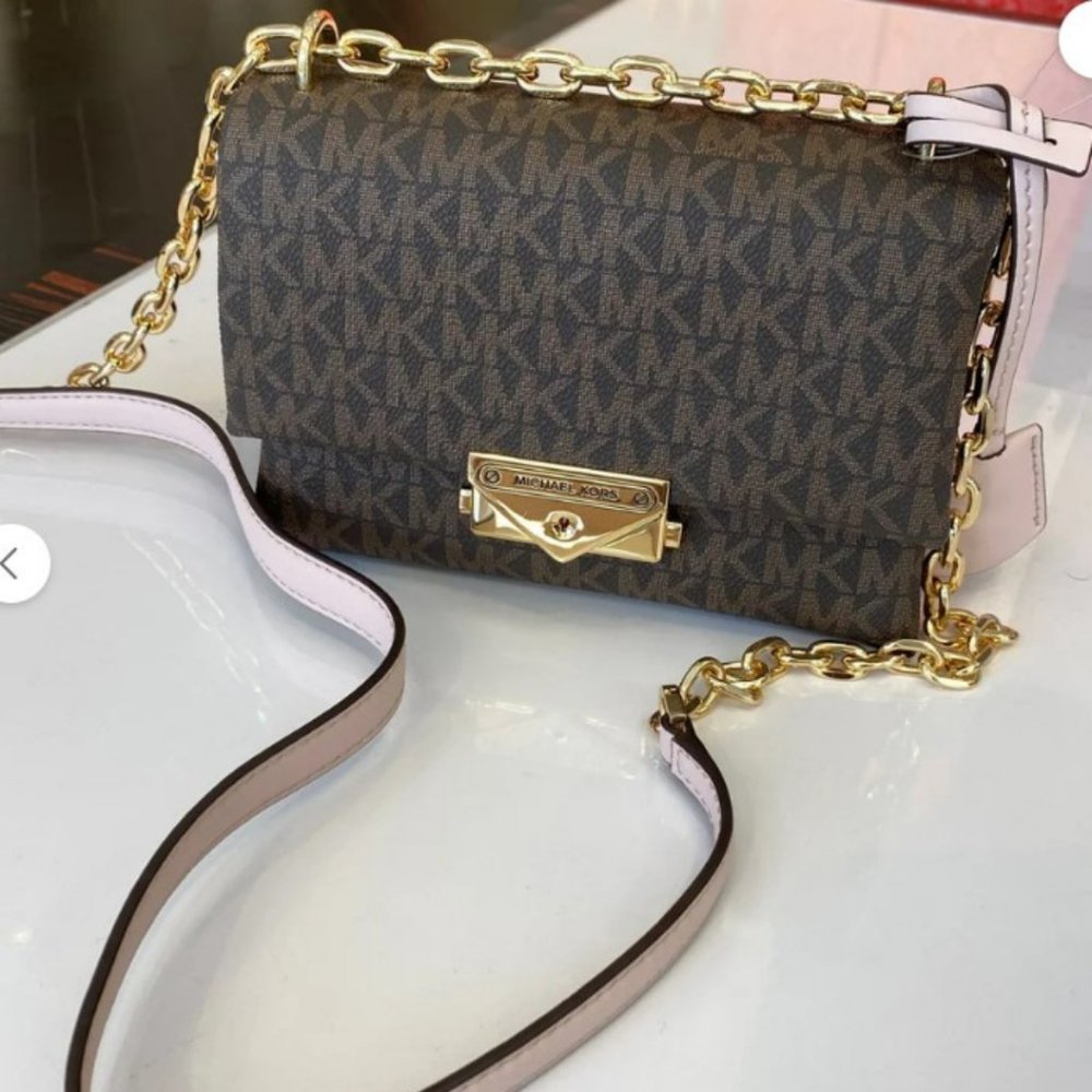 NEW! MICHAEL KORS Cece Logo Shoulder/Crossbody Bag